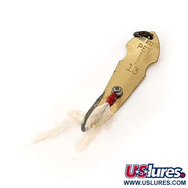 Tony Accetta Pet Spoon 13 Třpytka, Zlato, 5g, Peří, #11126