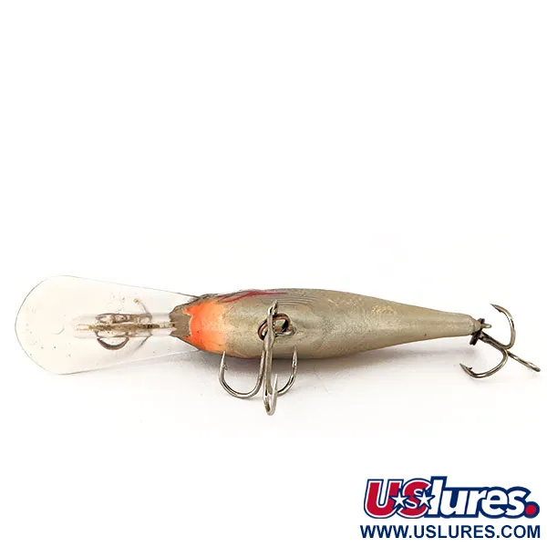 Rapala Shad Rap RS Suspending, Stříbrná Černá, 8.8g, Chrastící, #11133