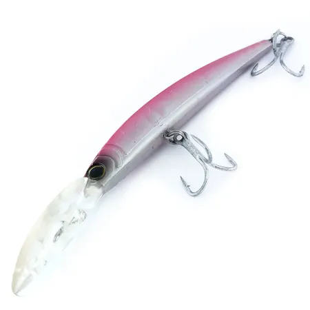 FishHouse Crystal Minnow Deep Diver Vobler, Rainbow Pink, 25g, #11137