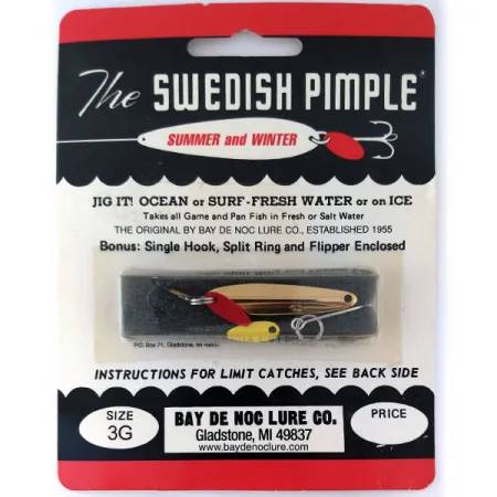 Bay de Noc Swedish Pimple 3G