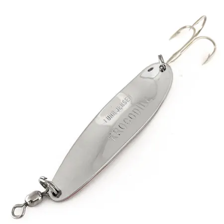 Luhr Jensen Krocodile Die #4 Plandavka, Nikl / Červená, 14g, Hody, #11177