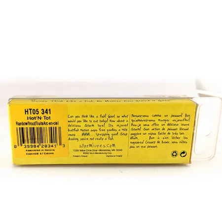 Storm Hot'N Tot Thin Fin Wobler, Pstruh duhový, 5.3g, #HT05 341
