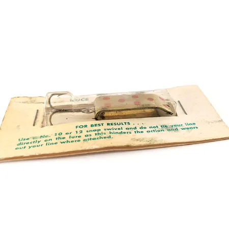 Jake's Lures Lil Jake Plandavka, Brass / Red, 9g, USA, #11197