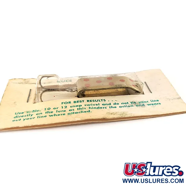 Jake's Lures Lil Jake Plandavka, Brass / Red, 9g, USA, #11197