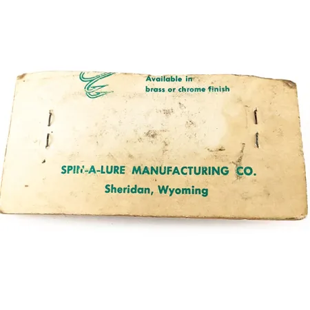 Jake's Lures Lil Jake Plandavka, Brass / Red, 9g, USA, #11197