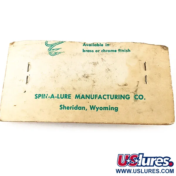 Jake's Lures Lil Jake Plandavka, Brass / Red, 9g, USA, #11197