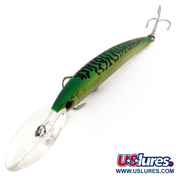 FishHouse Crystal Minnow Deep Diver Wobler, Fire Tiger, 25g, #11209