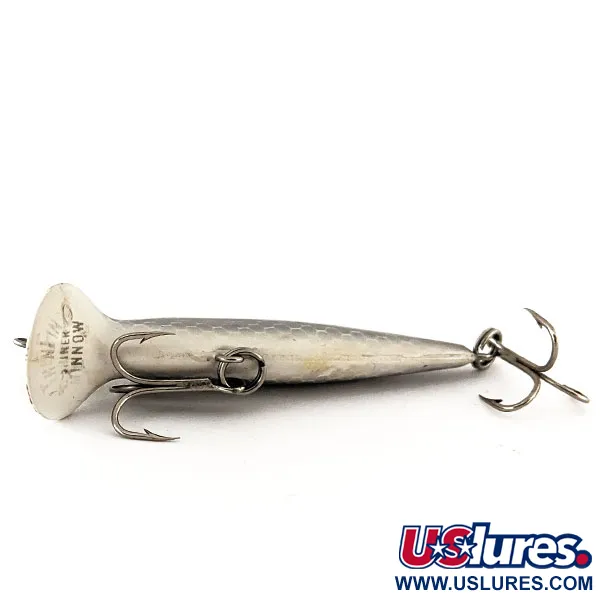 Storm Thin Fin Shiner Minnow Vobler, Stříbrná, 4g, Voštinový vzor, #11234