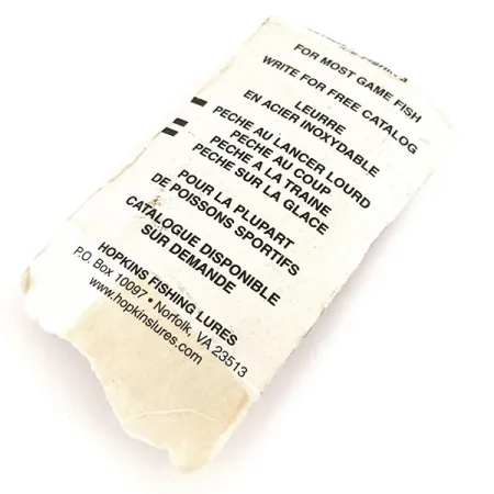 Hopkins Shorty S1 Pilkr, Tepaný nikl, 9g, Tepaný, #11241