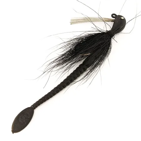 Cotton Cordell Banana Head Tattle-Tail Jig + Tattle-Tail Worm (Vintage, 70. léta)