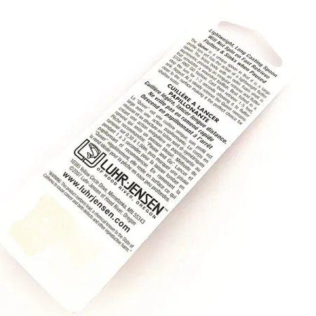 Luhr Jensen Quiver Glow Plandavka, Glow, 14g, Mosaz/Pěna, #11283