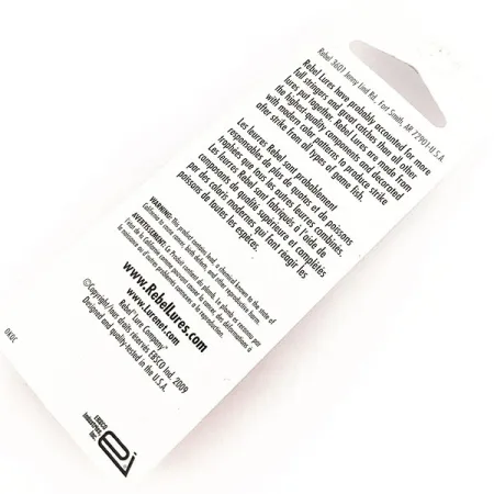 Rebel Minnow Floater F4 Wobler, Stříbrno-modrá, 2g, plovoucí, #11288