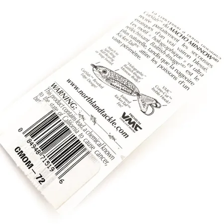 Northland Macho Minnow Jig nástraha, Rainbow Fish, 14g, KickerTail, #11289