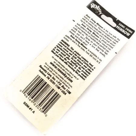 Renosky Sonic Swing Minnow 1 Rotačka, Nikl/Pstruh, 3g, #11294