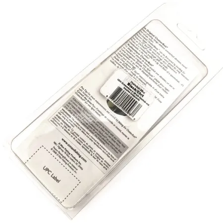 Z-Man Chatterbait Bladed Jig, Nikl/Černá, 11g, EZ Skirt, #11297