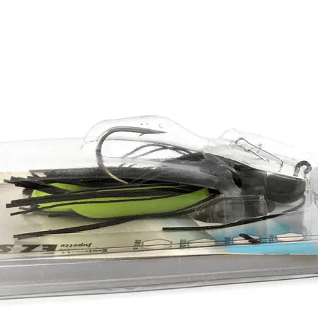 Z-Man Chatterbait Bladed Jig, Nikl/Černá, 11g, EZ Skirt, #11297