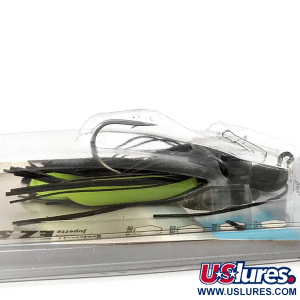 Z-Man Chatterbait Bladed Jig, Nikl/Černá, 11g, EZ Skirt, #11297