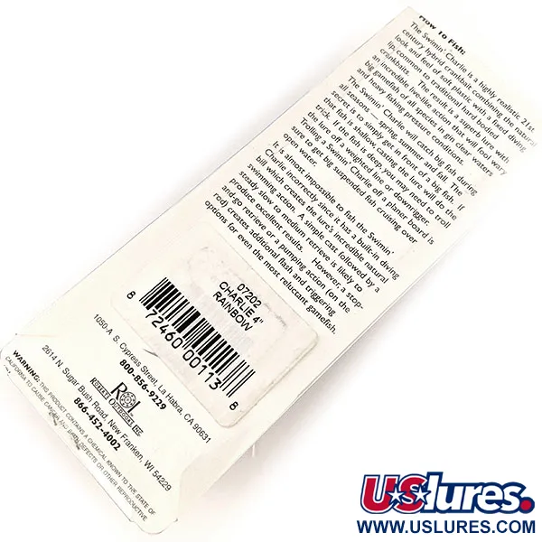 Joe Bucher Swim'n Charlie Hybridní Nástraha, Pstruh Duhový, 21g, #11299