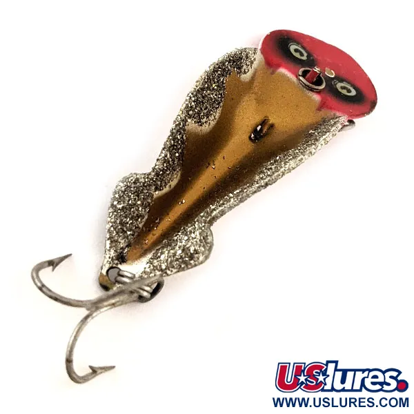 Buck Perry Spoonplug Třpytka, Červená/Bílá/Zlatá, 10g, #11300