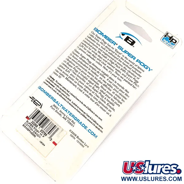 Bomber Super Pogy Lipless wobler, Cotton Candy, 35g, High Pitch, #11303