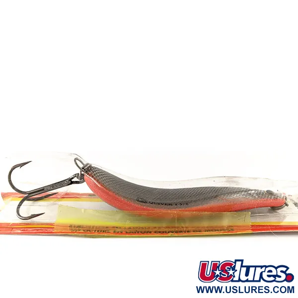 Luhr Jensen Quiver Třpytka, Silver / Orange Stripe, 39g, #11306