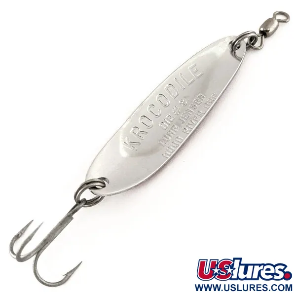 Luhr Jensen Krocodile Die #3 Plandavka, Červená/Bílá, 10g, #11315