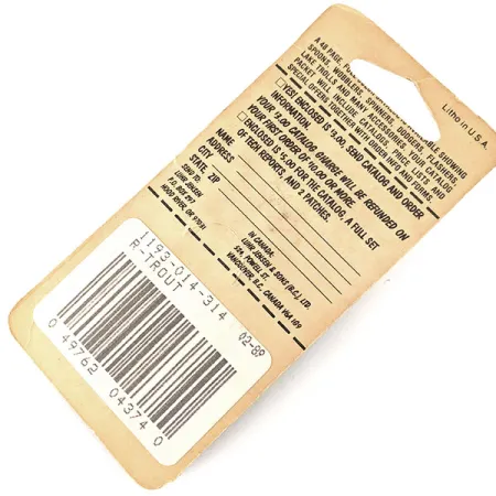 Luhr Jensen Hus-lure Plandavka, Pstruh duhový, 7g, Vintage, #11344