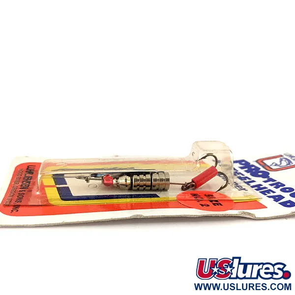 Luhr Jensen Pro Trout 2 Třpytka, Hammered Blue, 4g, Tepaný list, #11345