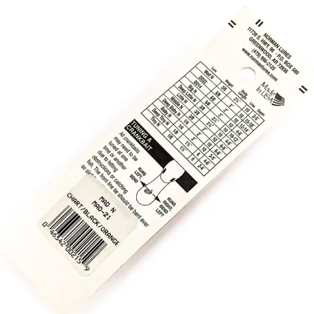 Norman Mad N Crankbait, Chartreuse/Černá/Oranžová, 11g, Vintage, #11352