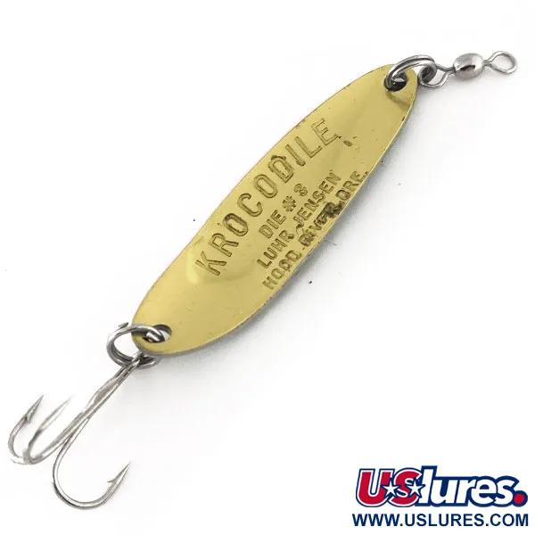 Luhr Jensen Krocodile Die #3 Plandavka, Fire Tiger, 10g, #11367