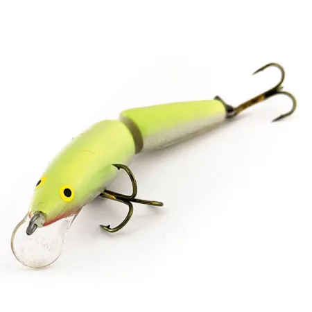 Rapala Jointed J7 Wobler, Chartreuse, 4g, Dělený, #11373