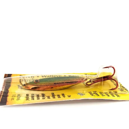 Northland Macho Minnow Jig Lure, Červená/Zelená/Zlatá, 14g, #11395