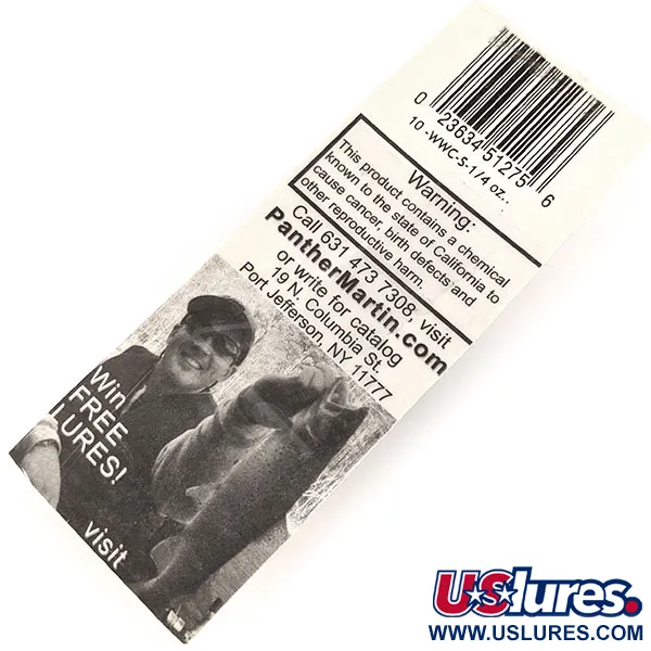 Panther Martin Weed Wing Třpytka do trav, Stříbrná, 14g, #11396