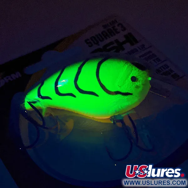 Storm Arashi Silent Square 3 Wobler, Mossy Chartreuse Craw, 14g, #11665
