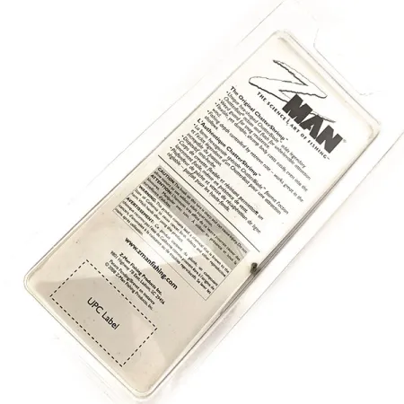 Z-Man Chatter Shrimp Chatterbait, Černá / Třpytky, 14g, Ochrana, #11419