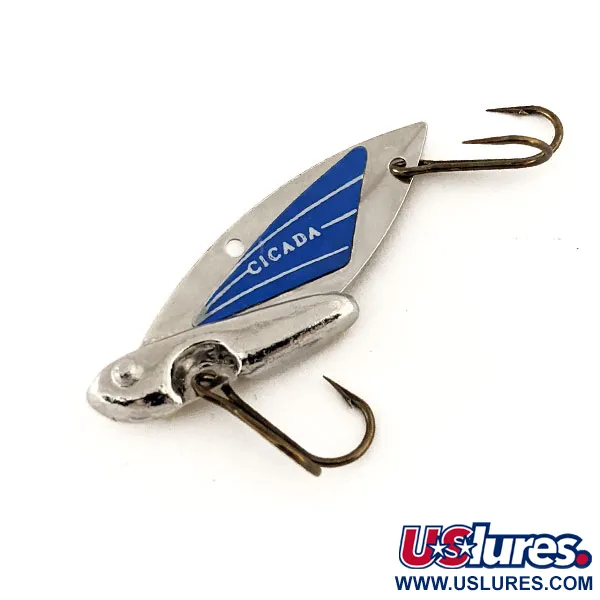 Reef Runner Cicada Cikáda, Nikl/Modrá, 6g, USA, #11428