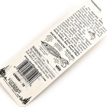 Northland Macho Minnow Jig, Duhové stříbro, 14g, KickerTail, #11456