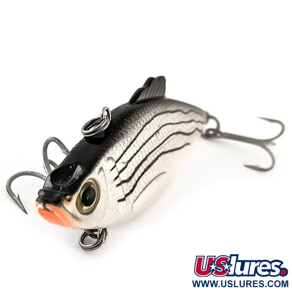 Bass Pro Shops XTS Rattle Shad Lipless, Stříbrná, 10g, potápivý, #11474
