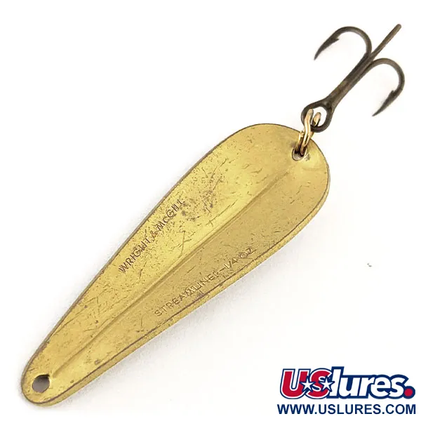 Wright & McGill Streamliner Plandavka, Mosaz, 7g, Kapkovitý Tvar, #11496