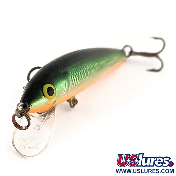 Rapala Husky Jerk 10 Wobler, Zlatá/Zelená, 10g, Vzplývavý, #11517