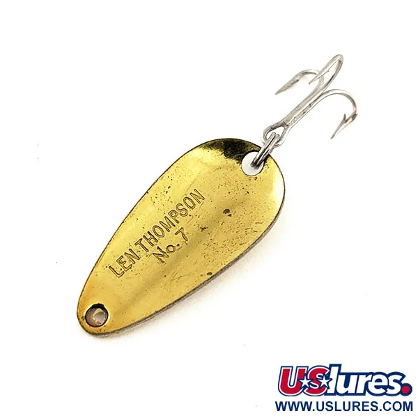 Len Thompson #7 Plandavka, Five of Diamonds, 5g, Mosazný lesk, #11533