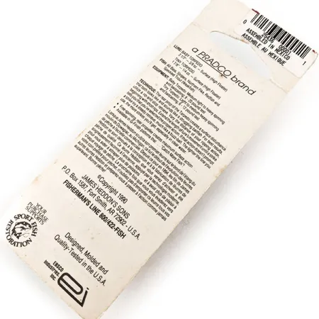 Heddon Tiny Torpedo Nástraha, Bass, 7g, Zadní Vrtule, #X0360BB