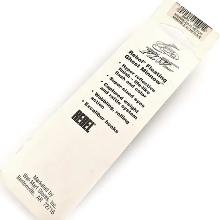 Rebel Excalibur Ghost Minnow Wobler, Pstruh Duhový, 7g, Chrastítko, #11549