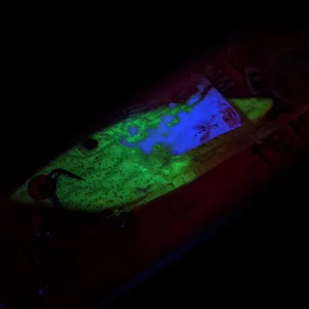 Strike King Diamond Shad UV Wobler, Chartreuse, 14g, UV Povrch, #11551