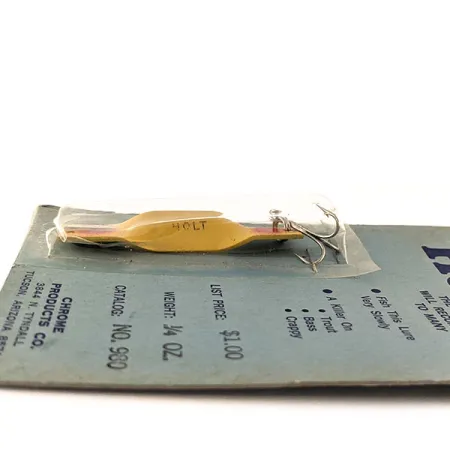 Holt lures Vintage Plandavka, Žluto-Červená, 7g, Chrome Products Co, #11567