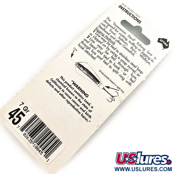 Wigston's Lures Little Tasmanian Devil Třpytka, Rainbow Trout, 7g, #11568