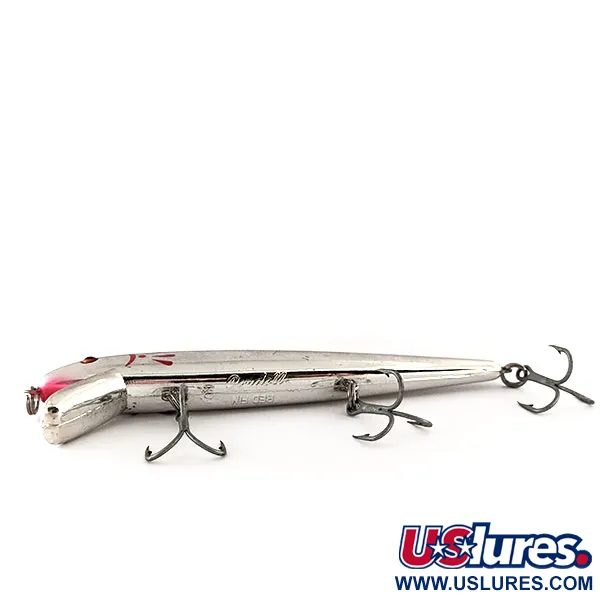 Cotton Cordell Red Fin Wobbler, Silver, 14g, Plovoucí, #11573