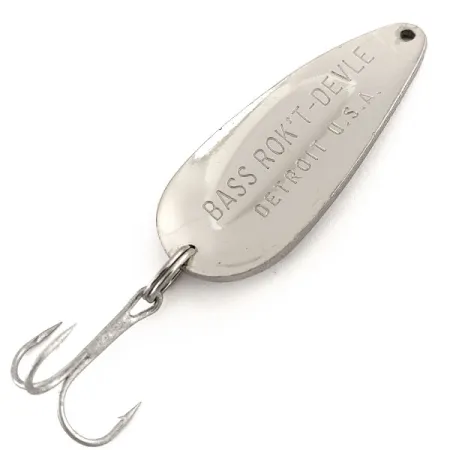 Dardevle Bass Rok'T-Devle Plandavka, Nikl, 20g, Ražba Detroit, #11601