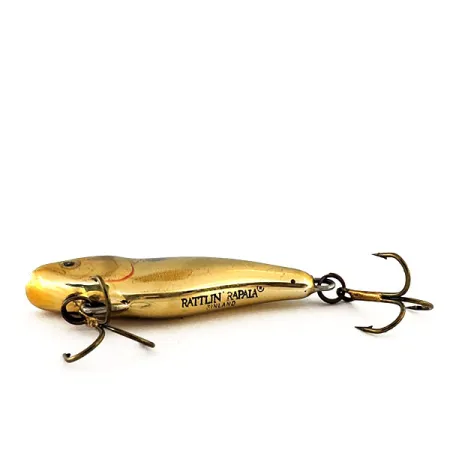 Rapala Rattl'n RAP 05 Lipless Crankbait, Zlatá/Zelená, 6g, #11602