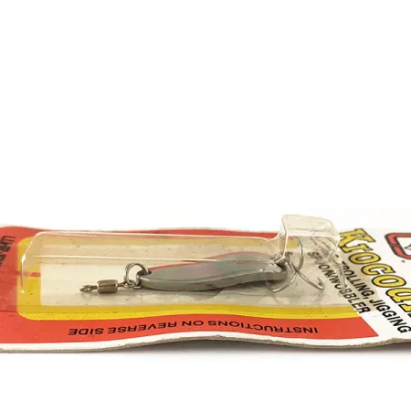 Luhr Jensen Krocodile Plandavka, Nikl/Červená, 4,7g, Fire Stripe, #1003